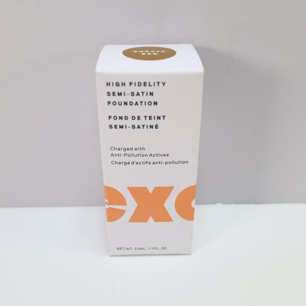 EXA high fidelity Semi-satin Foundation Soraya 220 1.1 oz New in Box‎